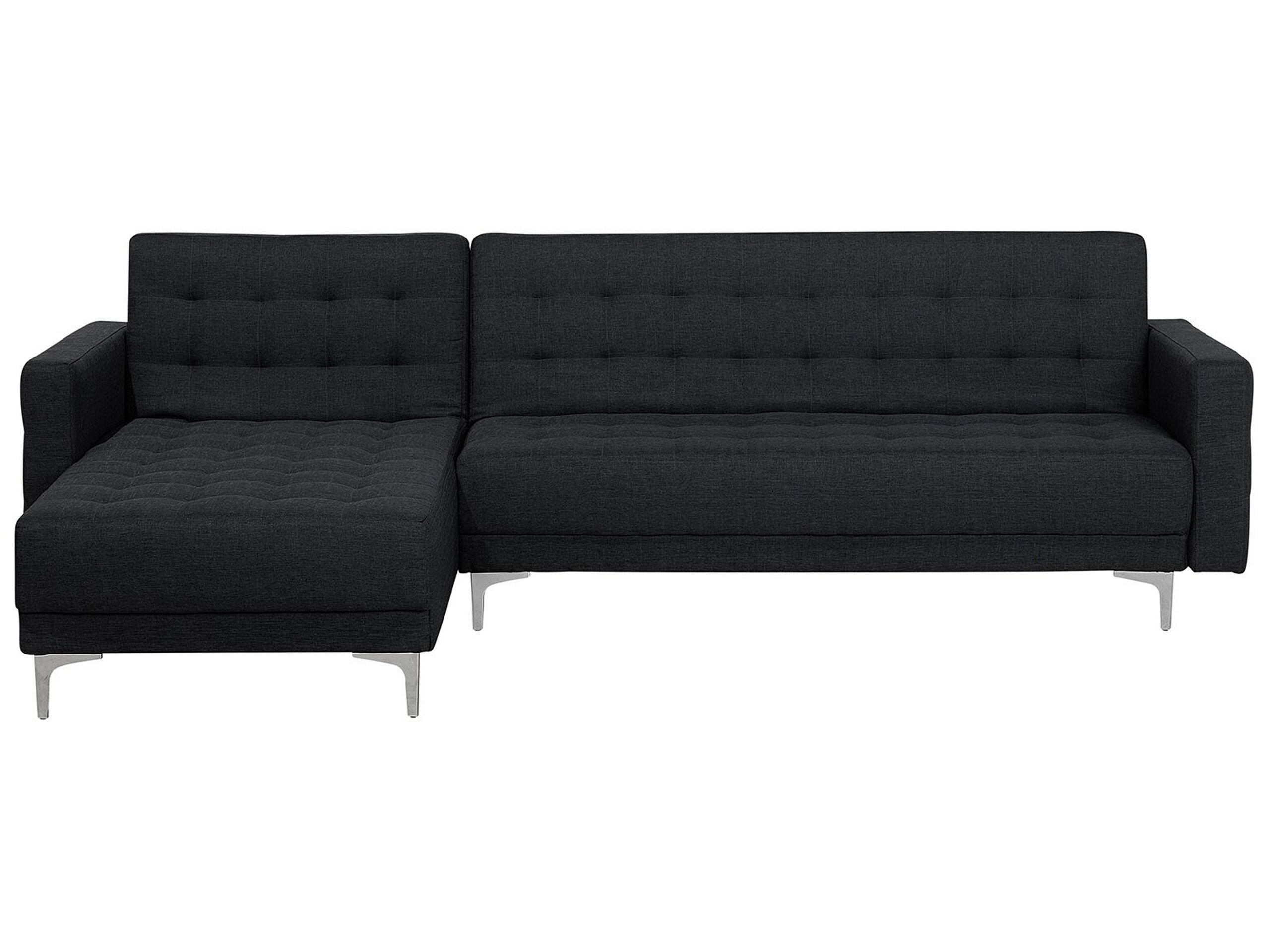 Beliani Ecksofa aus Polyester Klassisch ABERDEEN  