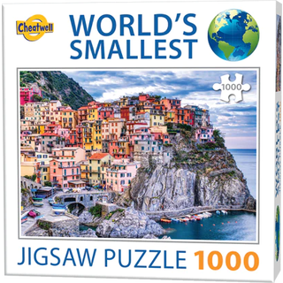 CHEATWELL GAMES  Manarola - Das kleinste 1000-Teile-Puzzle 
