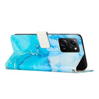 Cover-Discount  Xiaomi Poco X5 Pro - Coque cuir blue Marble 