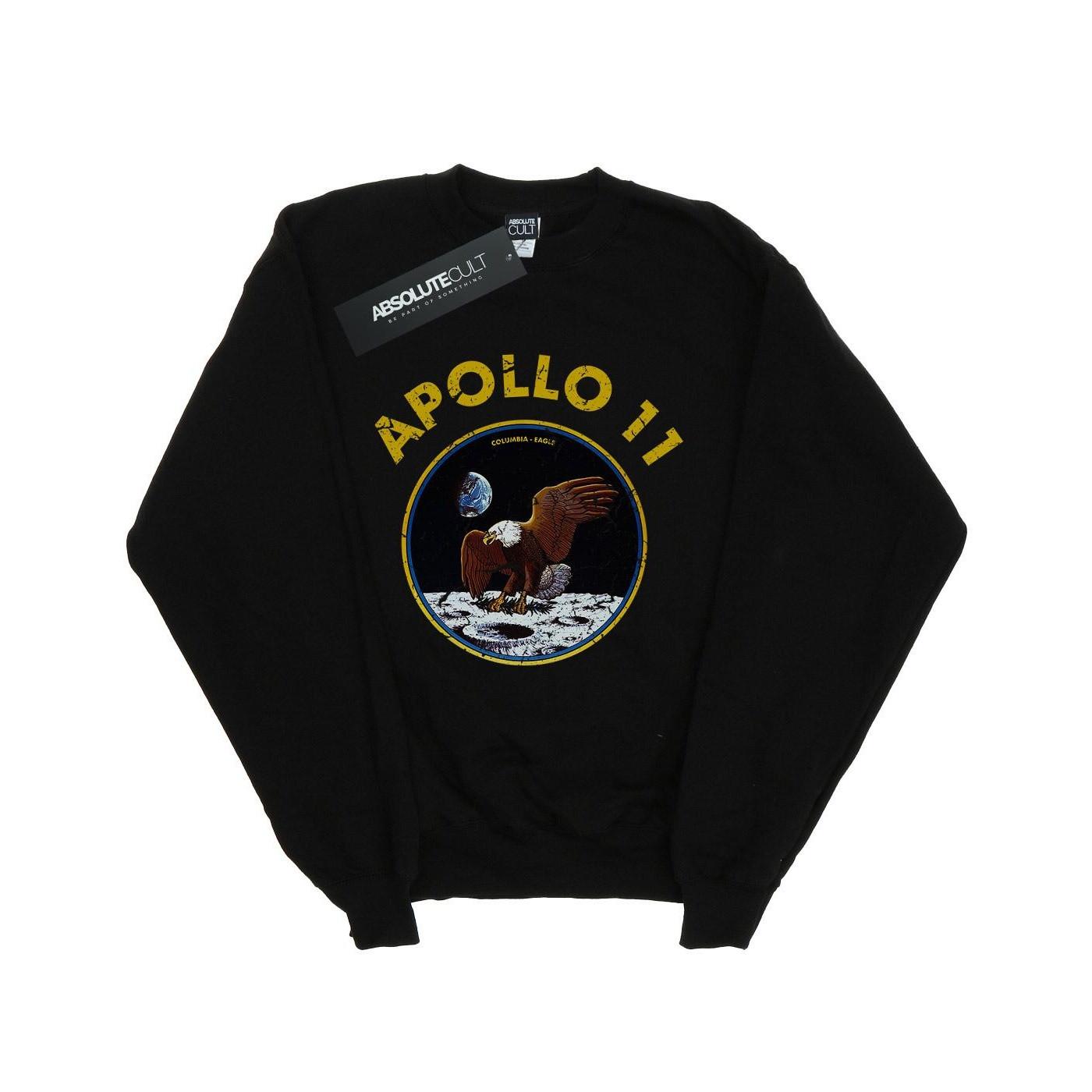 Image of Classic Apollo 11 Sweatshirt Mädchen Schwarz 128