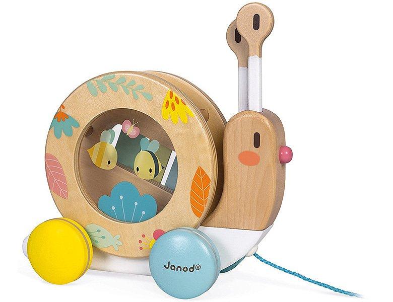 Image of Kleinkind Nachzieh Schnecke