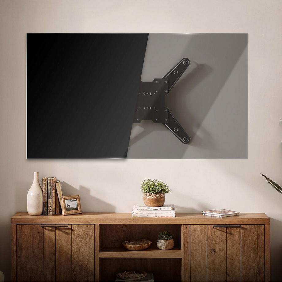 Tectake  TV Wandhalterung  für 26 - 75 Zoll (66 - 191 cm) max. VESA 400 x 400 