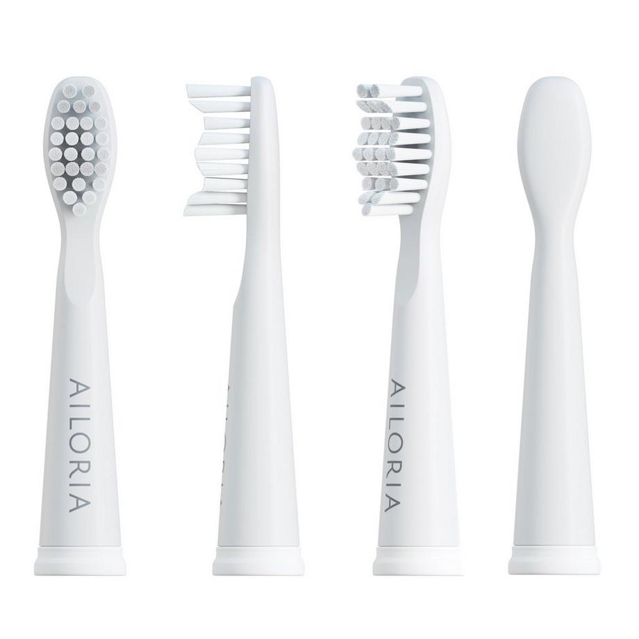 AILORIA FLASH TRAVEL Set di 6 testine di ricambio per spazzole  