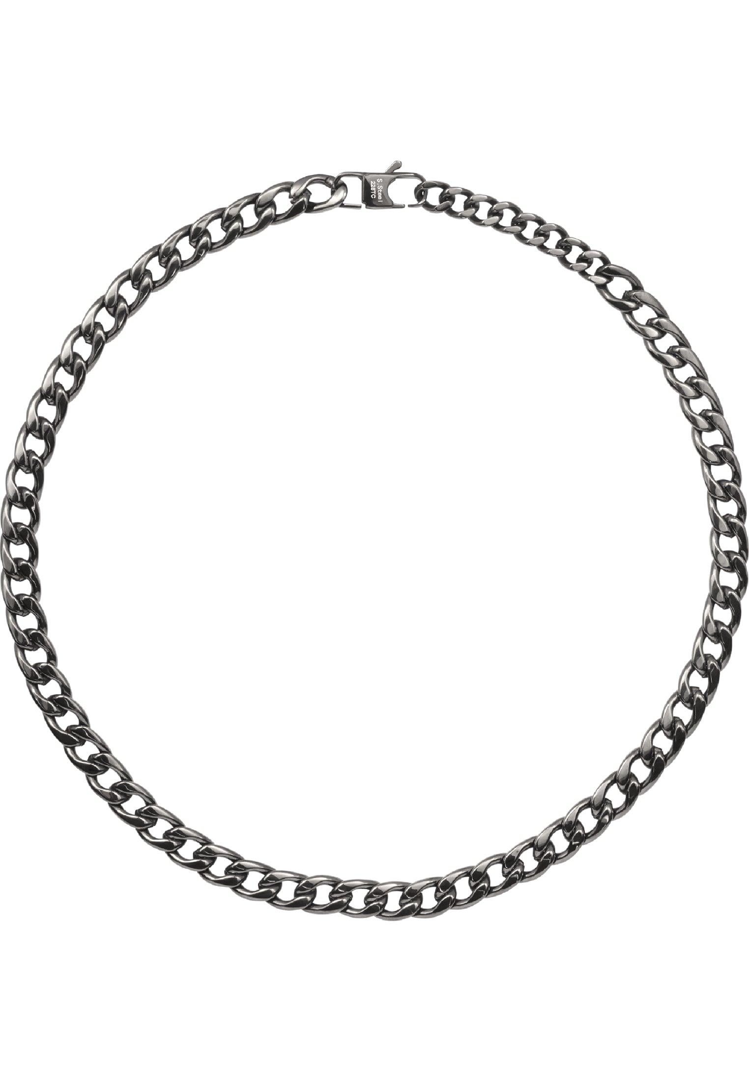 Image of Halskette Block Chain Damen Charcoal Black ONE SIZE
