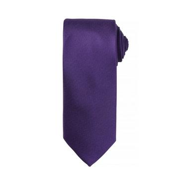 Krawatte mit dezentem Waffelmuster (2 StückPackung)