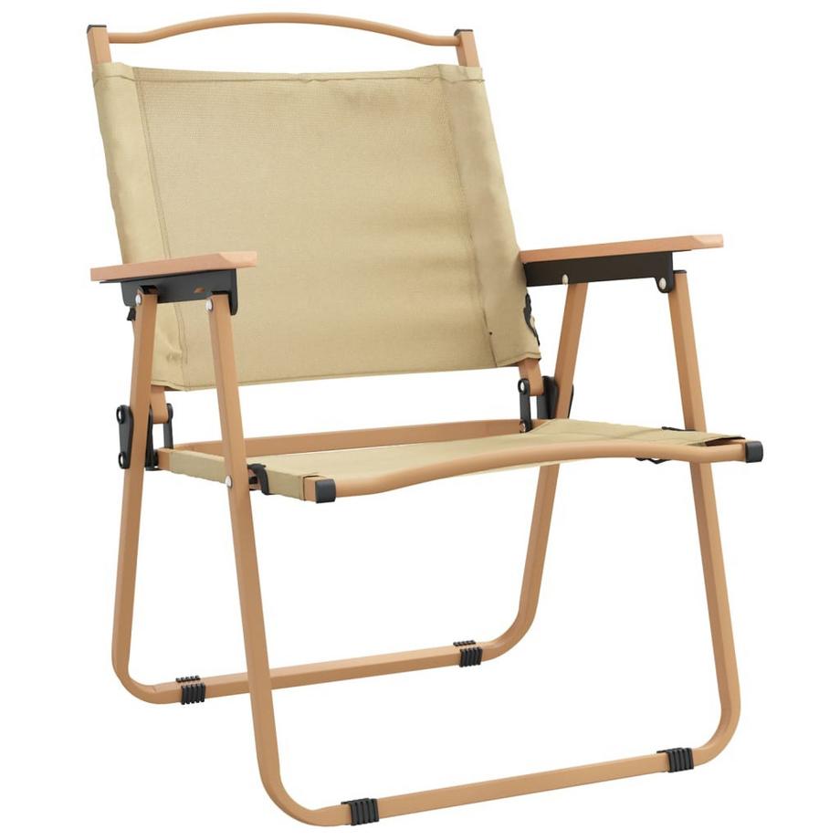 VidaXL Chaise de camping polyester  
