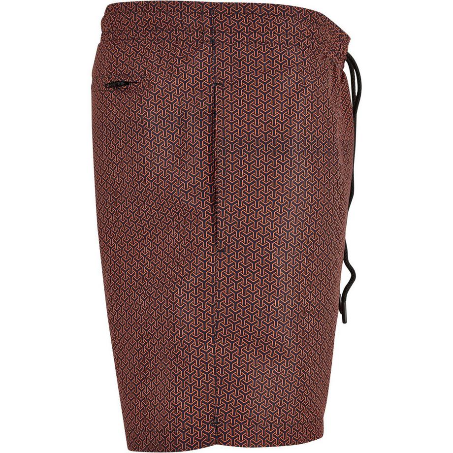 URBAN CLASSICS Gemusterte Badeshorts  