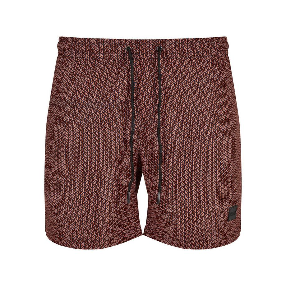 gemusterte badeshorts