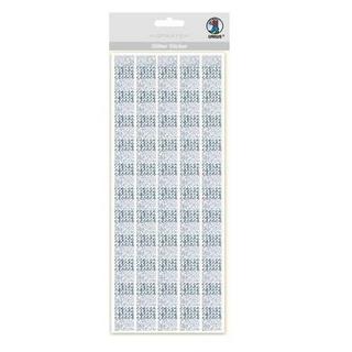 Ursus  URSUS 59460001 sticker decorativi Argento 5 pz 