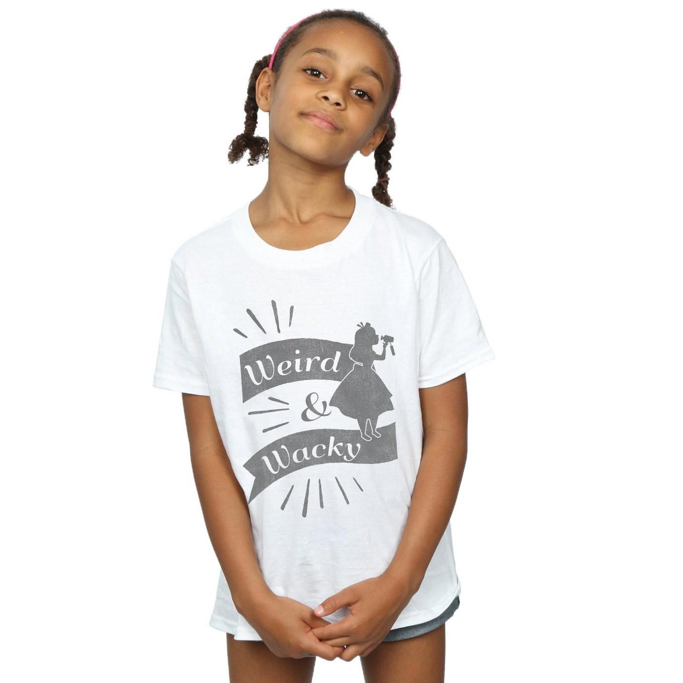 Disney  Tshirt ALICE IN WONDERLAND WEIRD AND WACKY 
