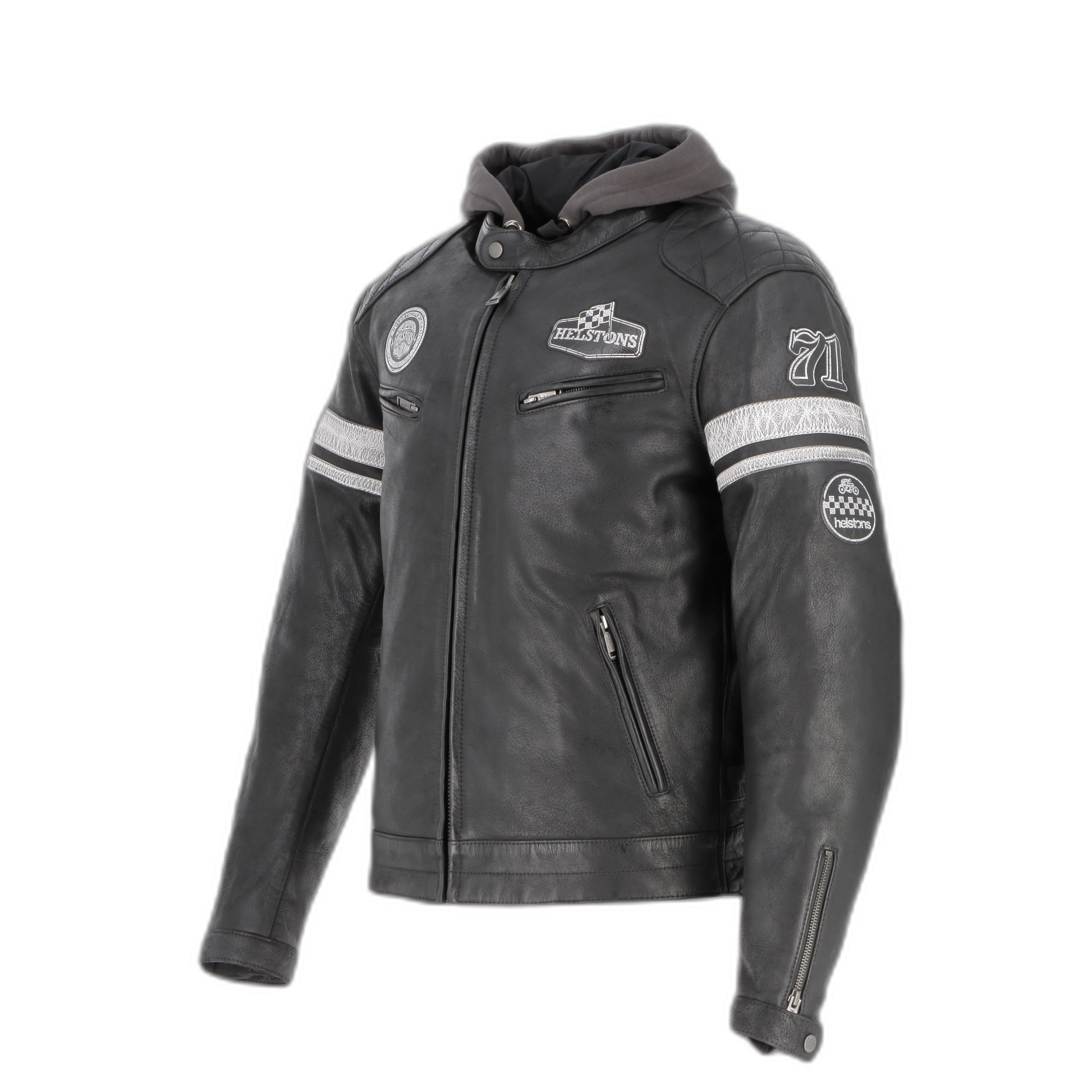 Helstons Riposte Motorrad Lederjacke  