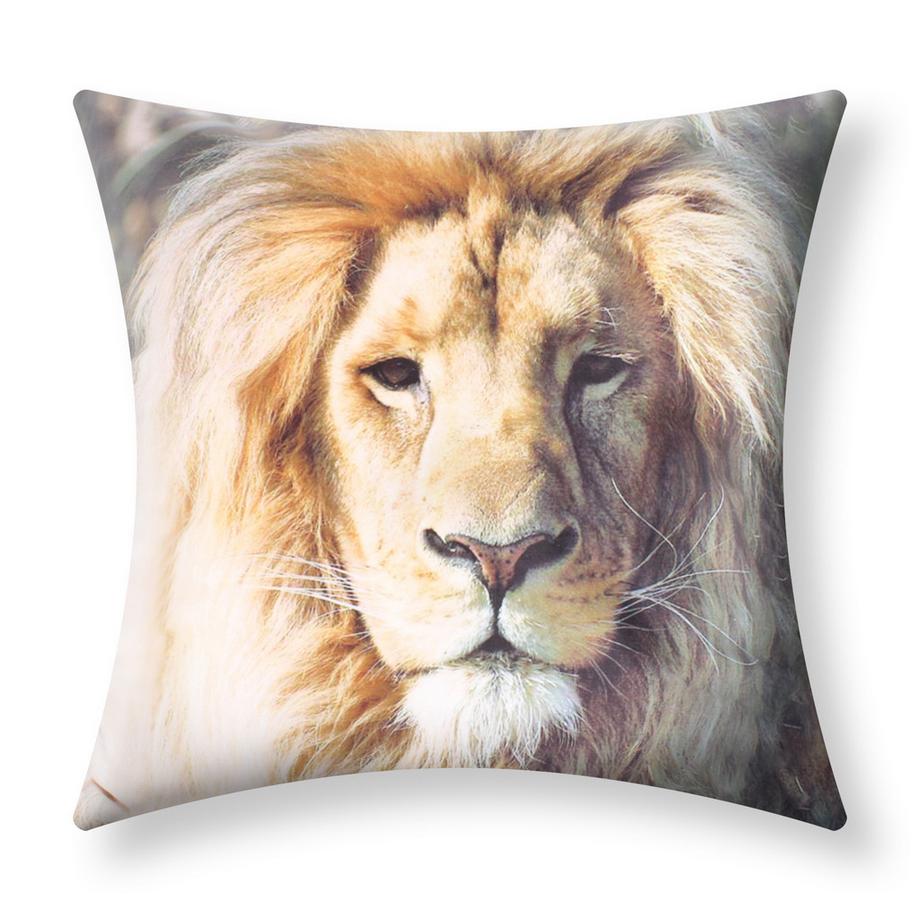 2 Stk. Kissenbezüge Löwe