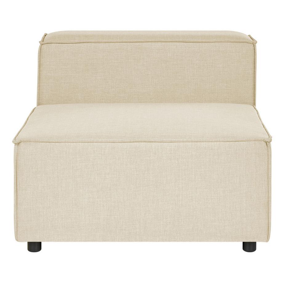 Beliani Module fauteuil en Lin synthétique  APRICA  