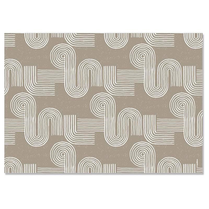 trendform Papiertischset STONE GARDEN  4 Sujets à 12 Blatt  