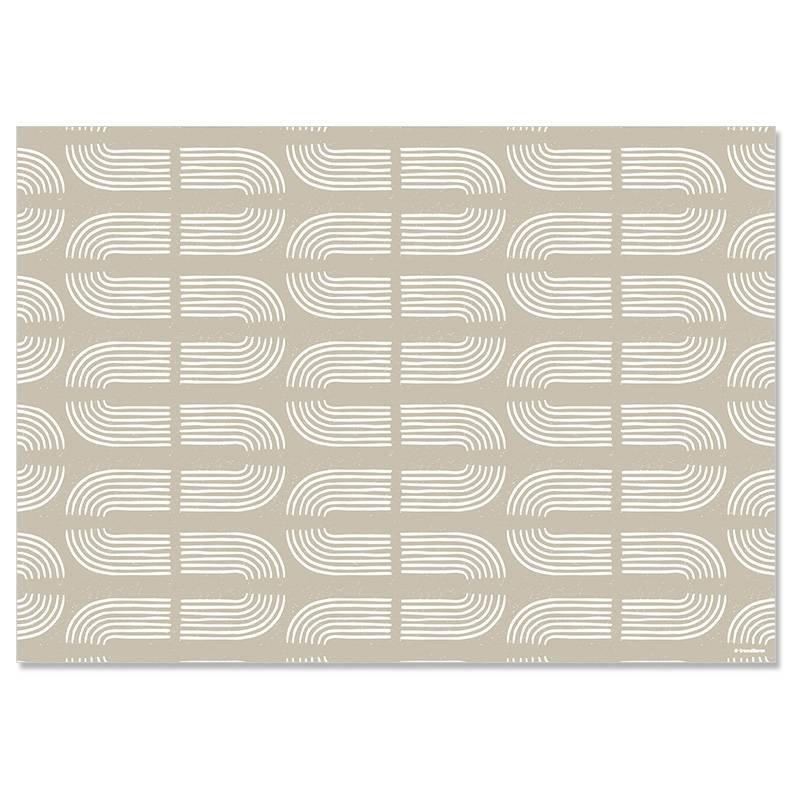 trendform Papiertischset STONE GARDEN  4 Sujets à 12 Blatt  