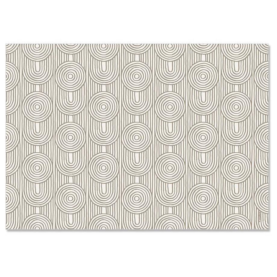 trendform Sets de table en papier STONE GARDEN  4 x 12 feuilles  