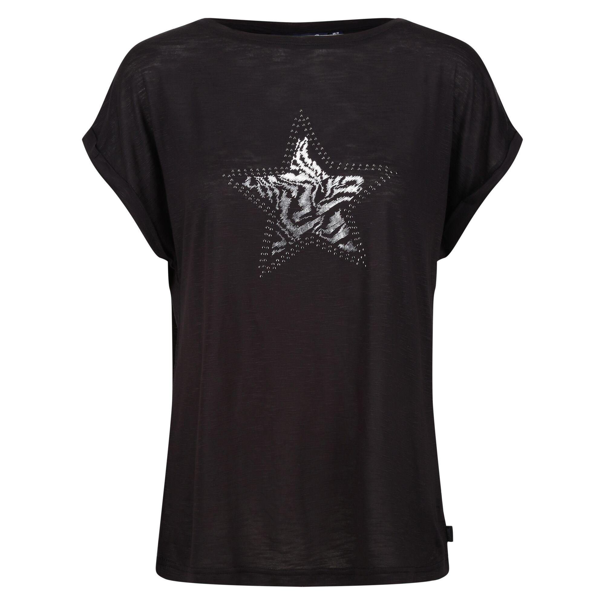 Image of Roselynn Tshirt Damen Schwarz 34