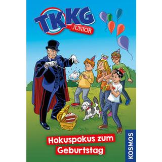 TKKG Junior, 14, Hokuspokus zum Geburtstag Schreuder, Benjamin; Julian, COMICON S.L.; Beroy + San (Illustrationen) Copertina rigida 