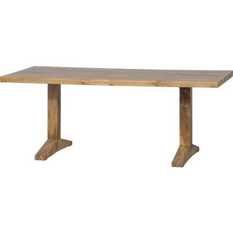 mutoni Table à manger Deck bois de manguier naturel 200x90  