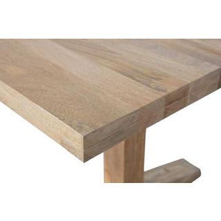 mutoni Tavolo da pranzo Deck in legno di mango naturale 200x90  