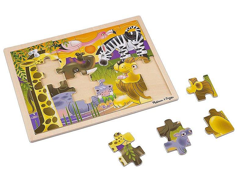 Melissa & Doug  Puzzle Savanne (24Teile) 