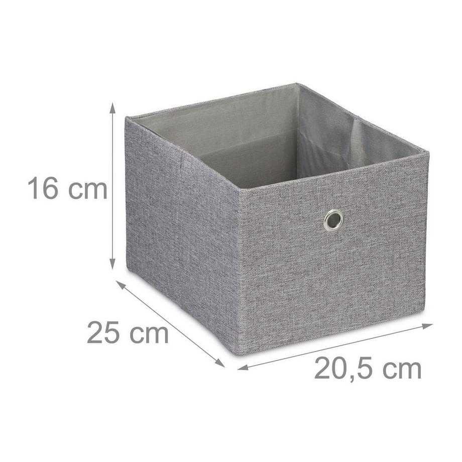 Northix Lot de 2 boîtes de rangement  