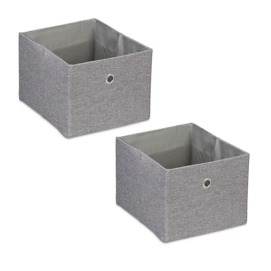 Lot de 2 boîtes de rangement