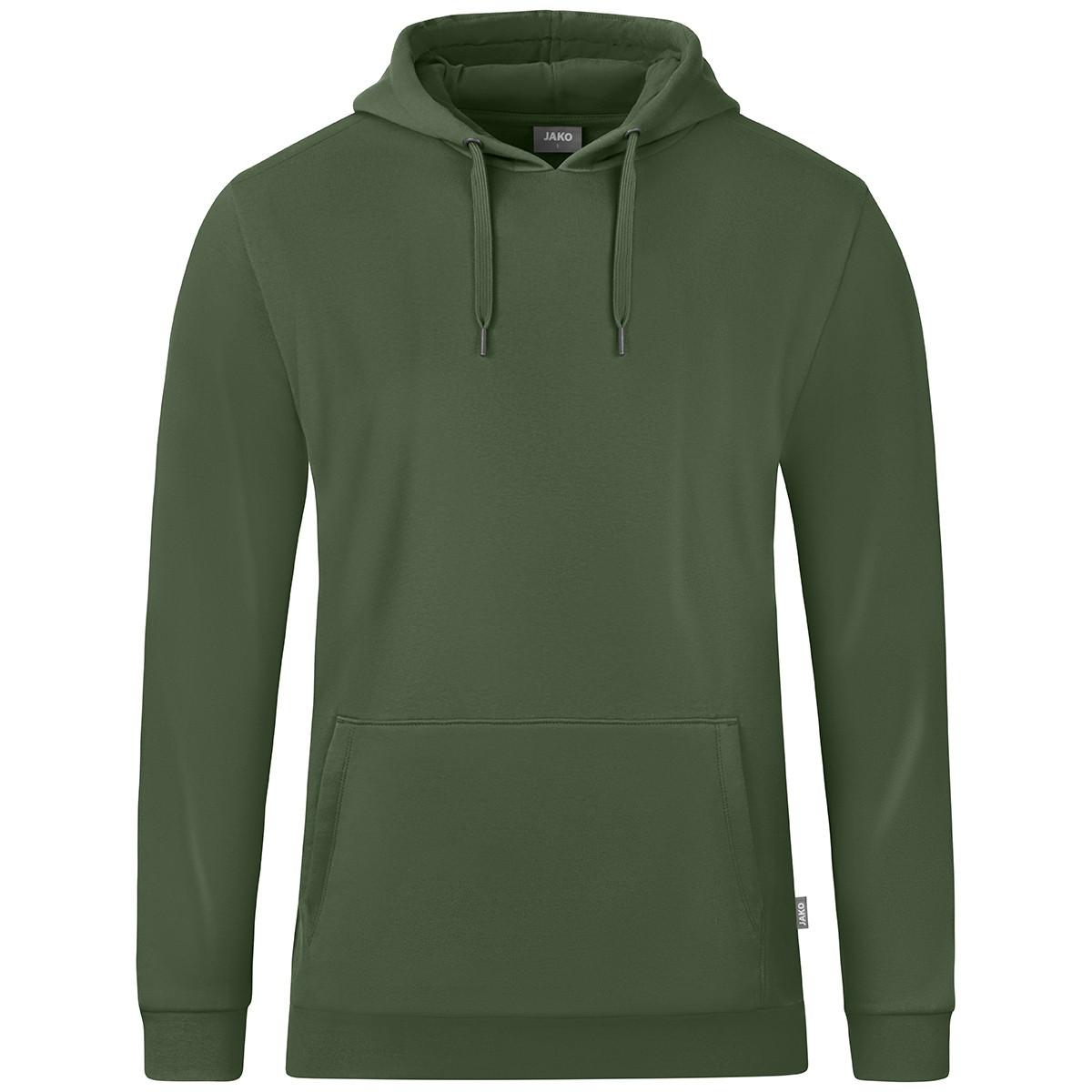 Image of Hoodie Organic Herren Olivegrün S
