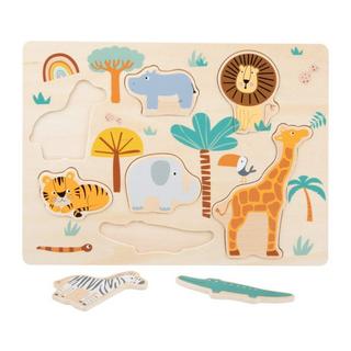 small foot  Puzzle Auf Safari (7Teile) 