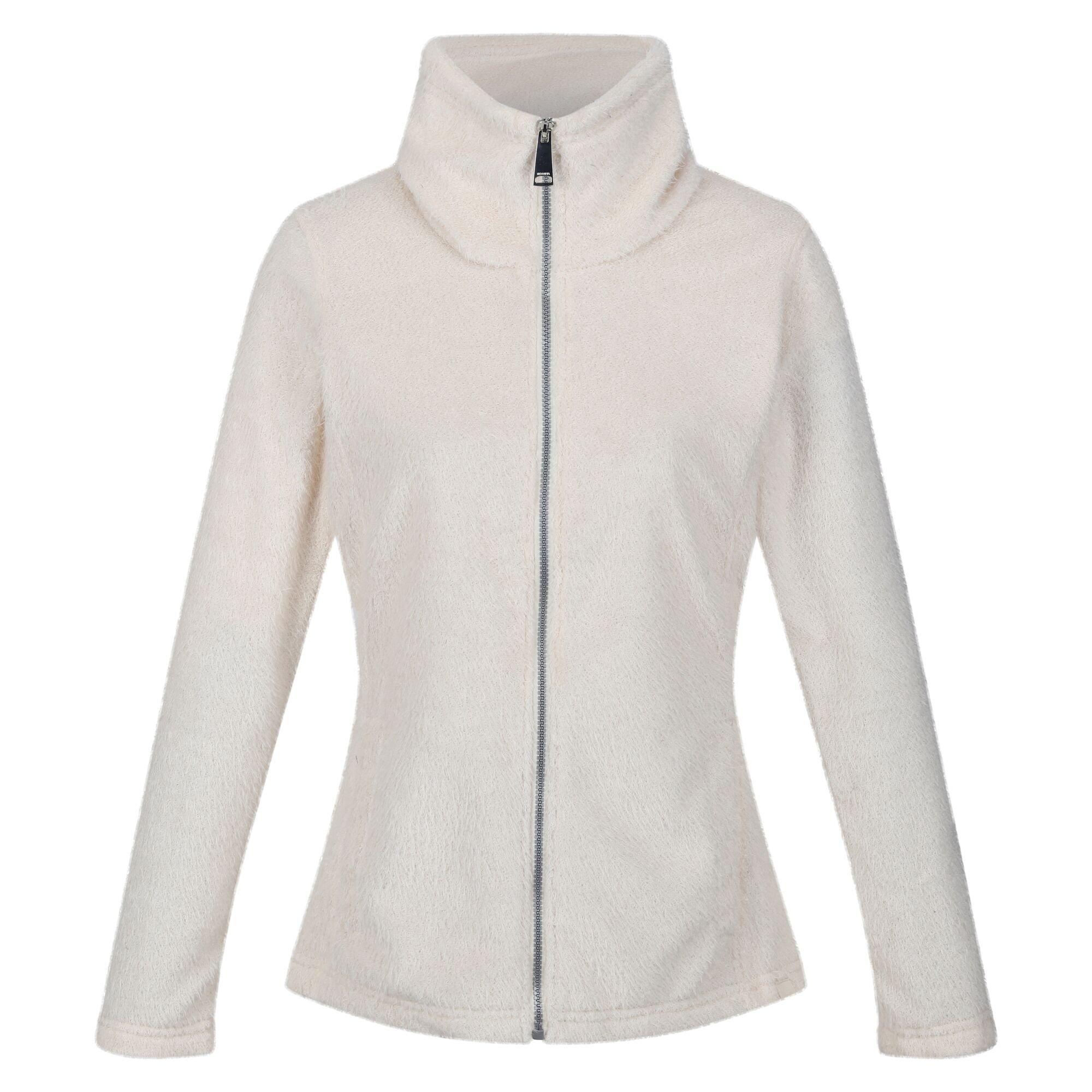 Image of Heloise Fleecejacke Durchgehender Reißverschluss Damen Vanilla 40