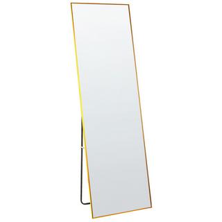 Beliani Miroir sur pied en Aluminium Moderne BEAUVAIS  