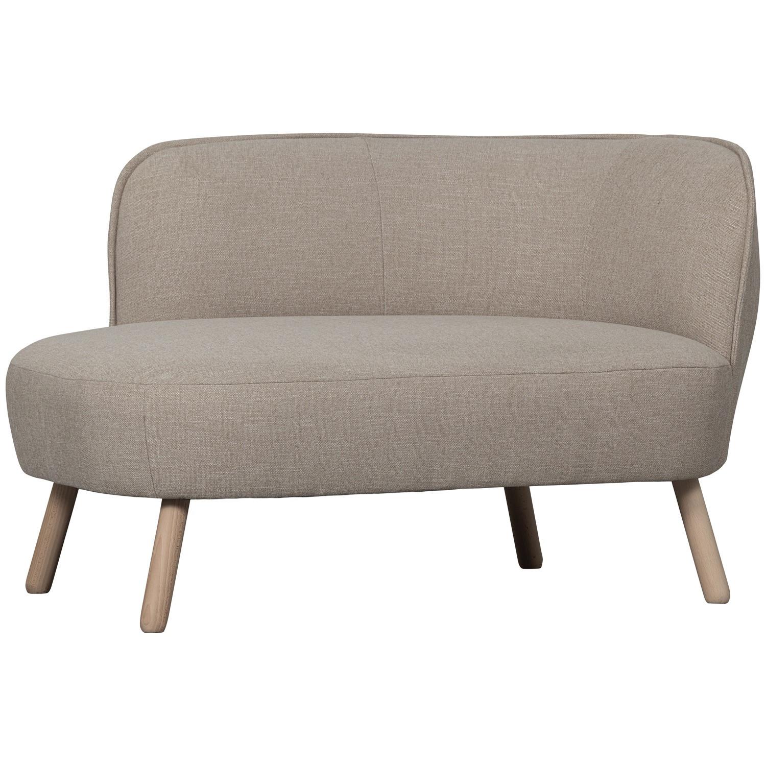 mutoni Chaise longue Nocciola destra naturale 110  