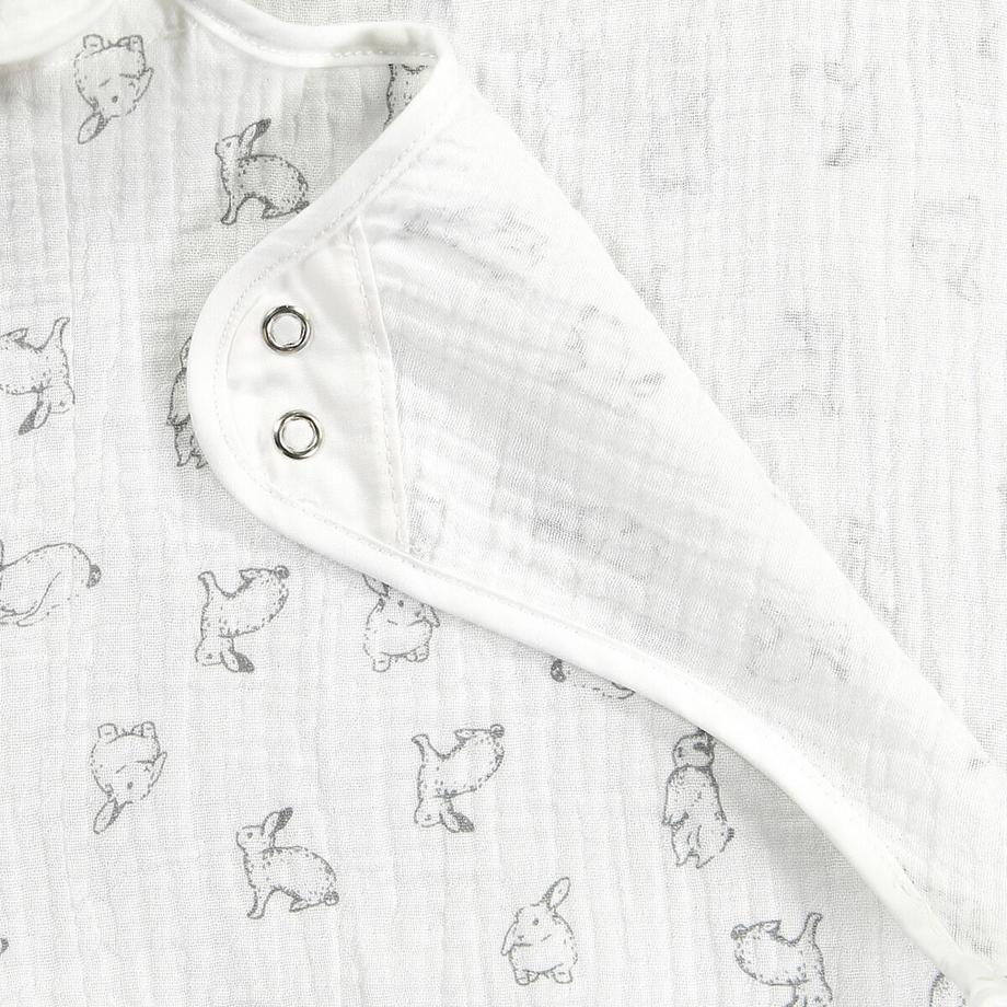 La Redoute Collections  Baby-Schlafsack mit Hasenmuster 