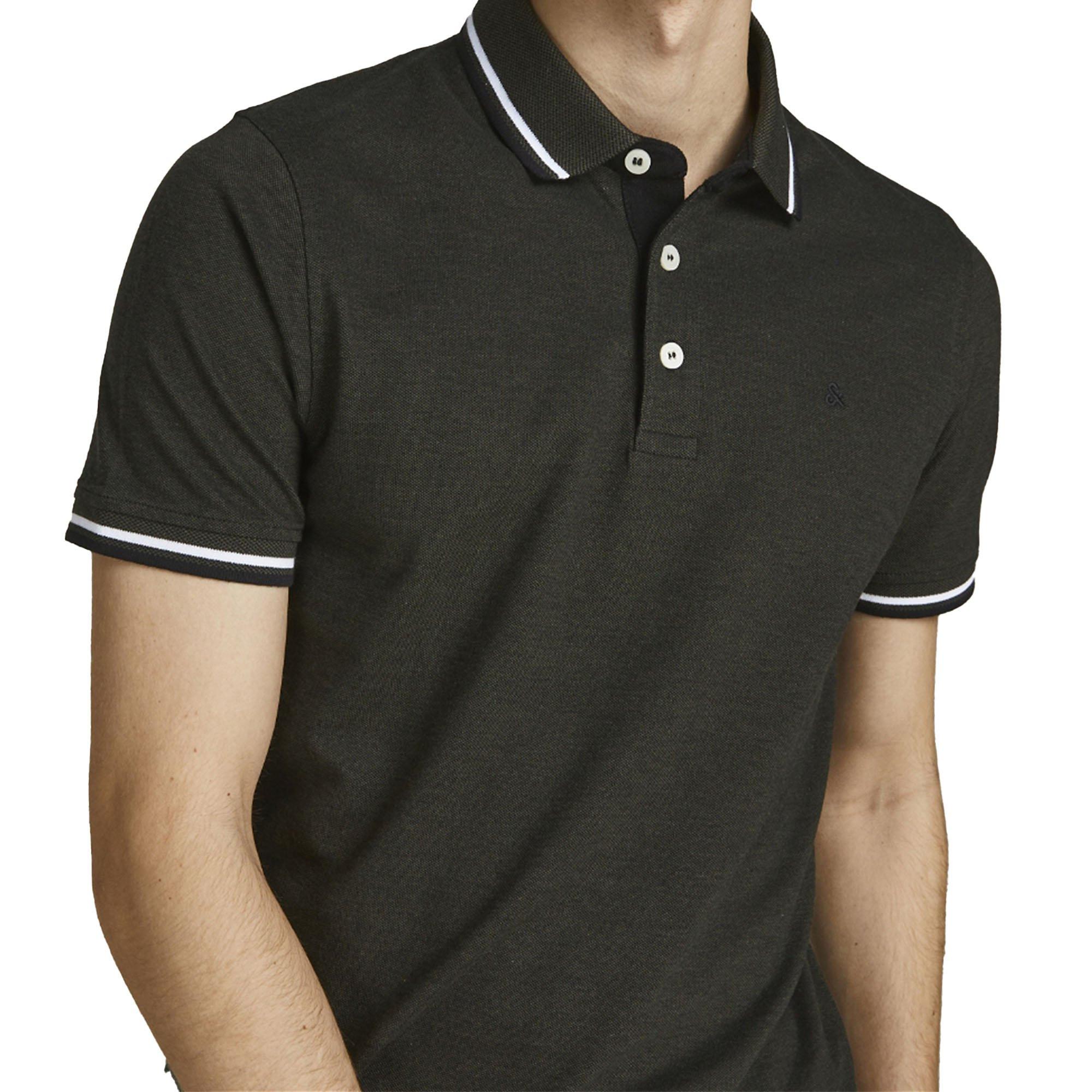 JACK & JONES  Lot de 2 polos  paulos 