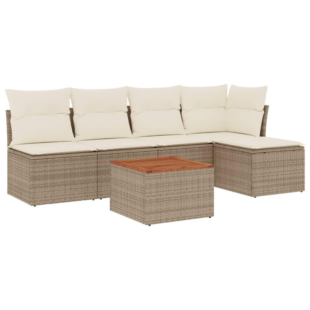 VidaXL Garten sofagarnitur poly-rattan  