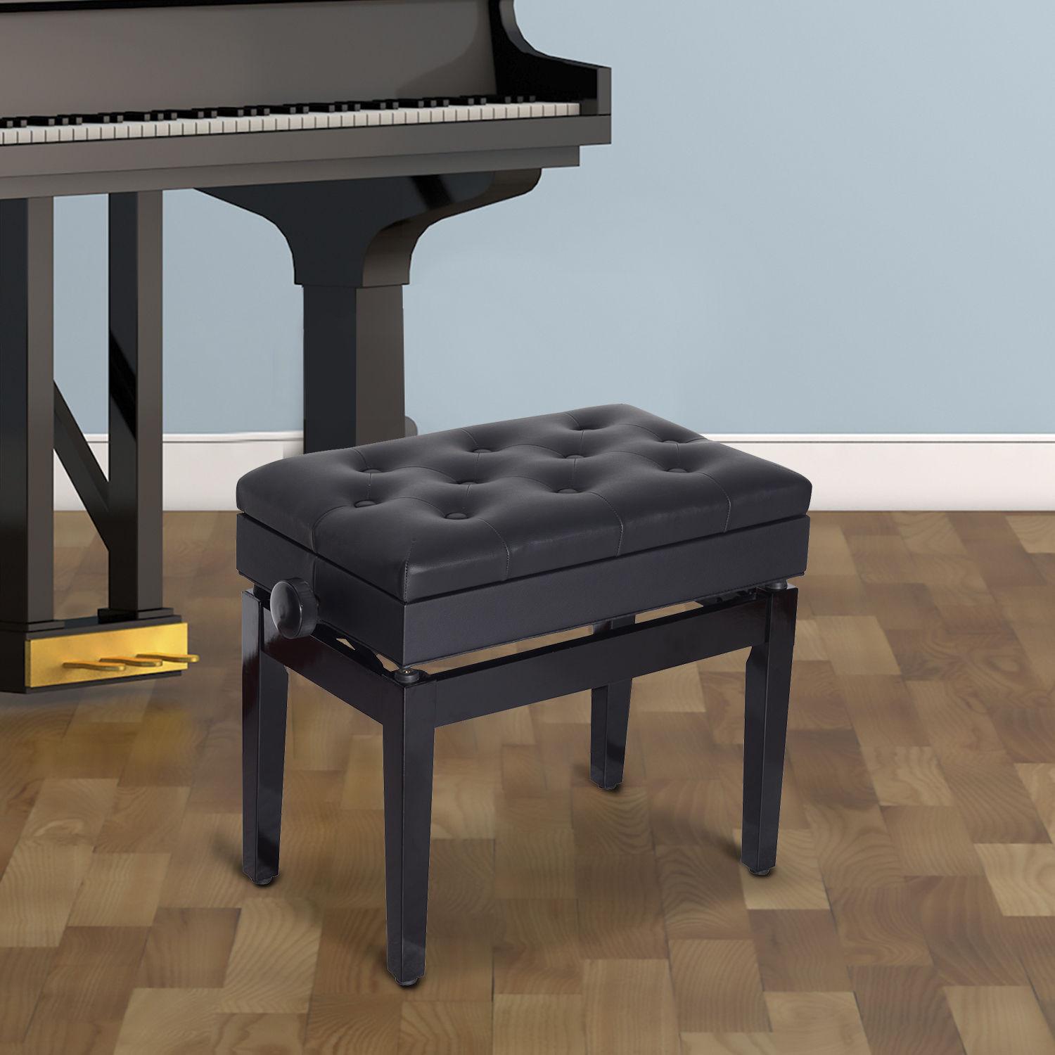 HOMCOM Tabouret de piano  