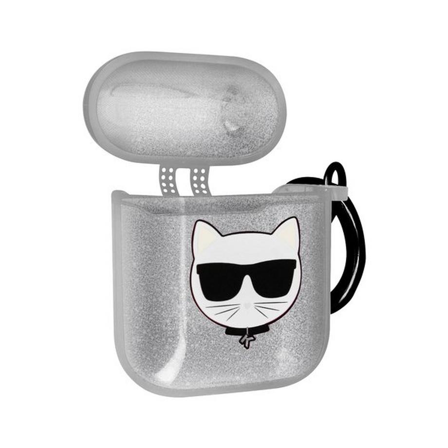 KARL LAGERFELD  Cover AirPods 1 / 2 Silicone, Choupette 