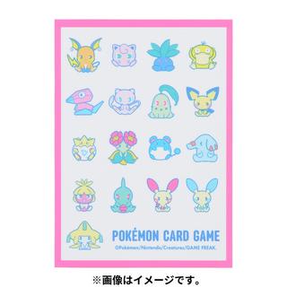 Pokémon  Pokemon Center Original Deck Sleeves Shield Psycho Soda Refresh Total Pattern 