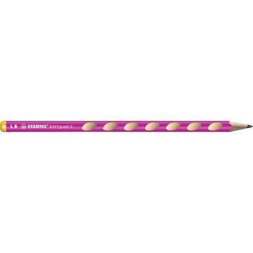 STABILO Bleistift EASYgraph S HB 325/01-HB-6 pink, L