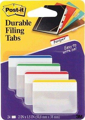 Post-It POST-IT Index Strong Filing 50.8x38mm 686F-1 4-farbig ass./4x6 Stk.  