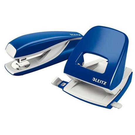 Leitz LEITZ Locher/Hefter WOW 5095-12-36 blau, Bundle  