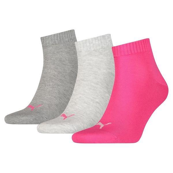 Image of Kurzsocken Erwachsene, 3erpack Damen Pink 35-38