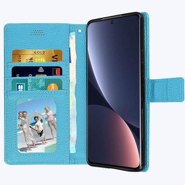 Avizar  Étui Folio Xiaomi 12 et 12X Bleu 