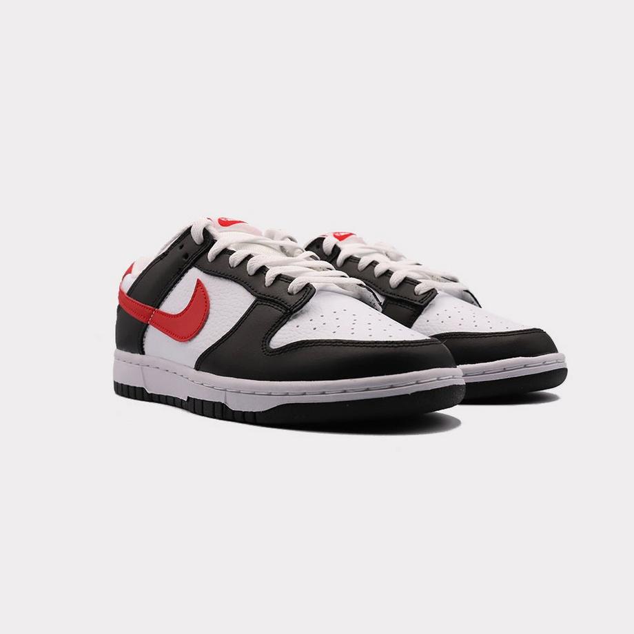NIKE  Dunk Low - Red Swoosh Panda 