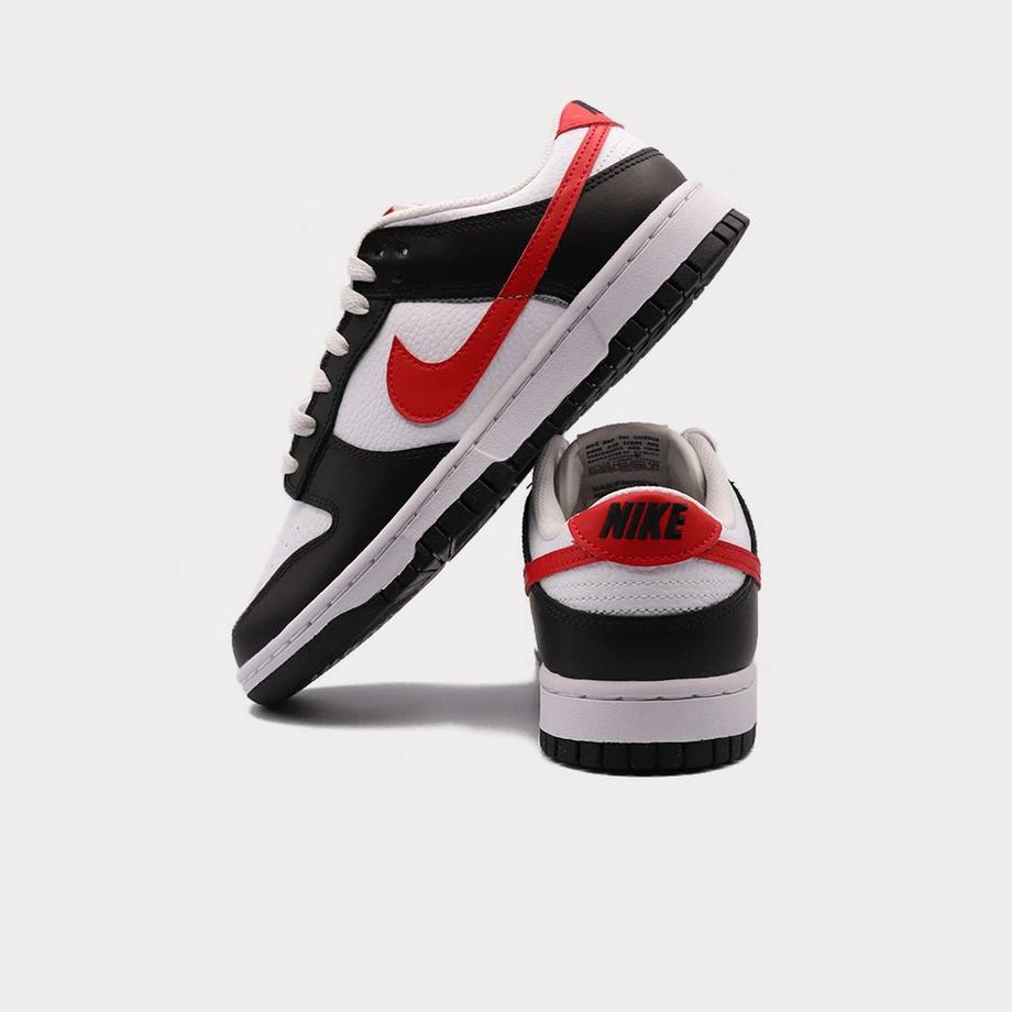 NIKE  Dunk Low - Red Swoosh Panda 