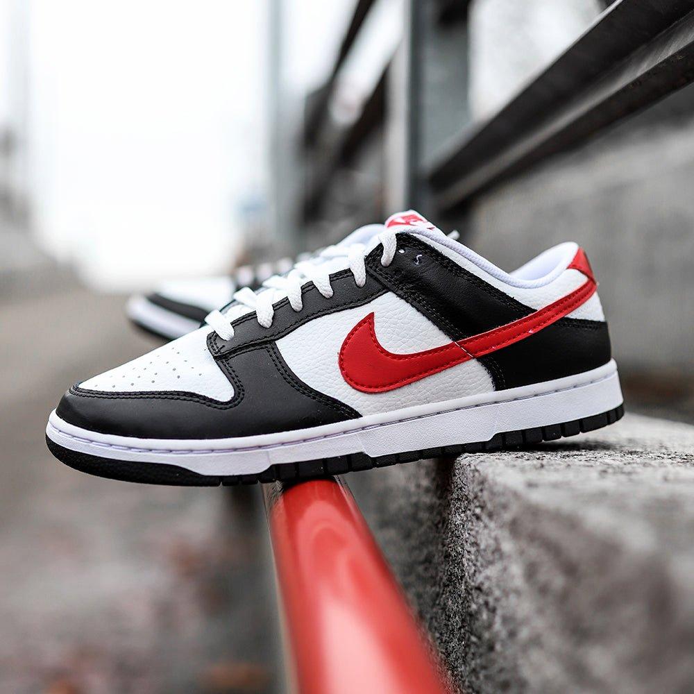 NIKE  Dunk Low - Red Swoosh Panda 