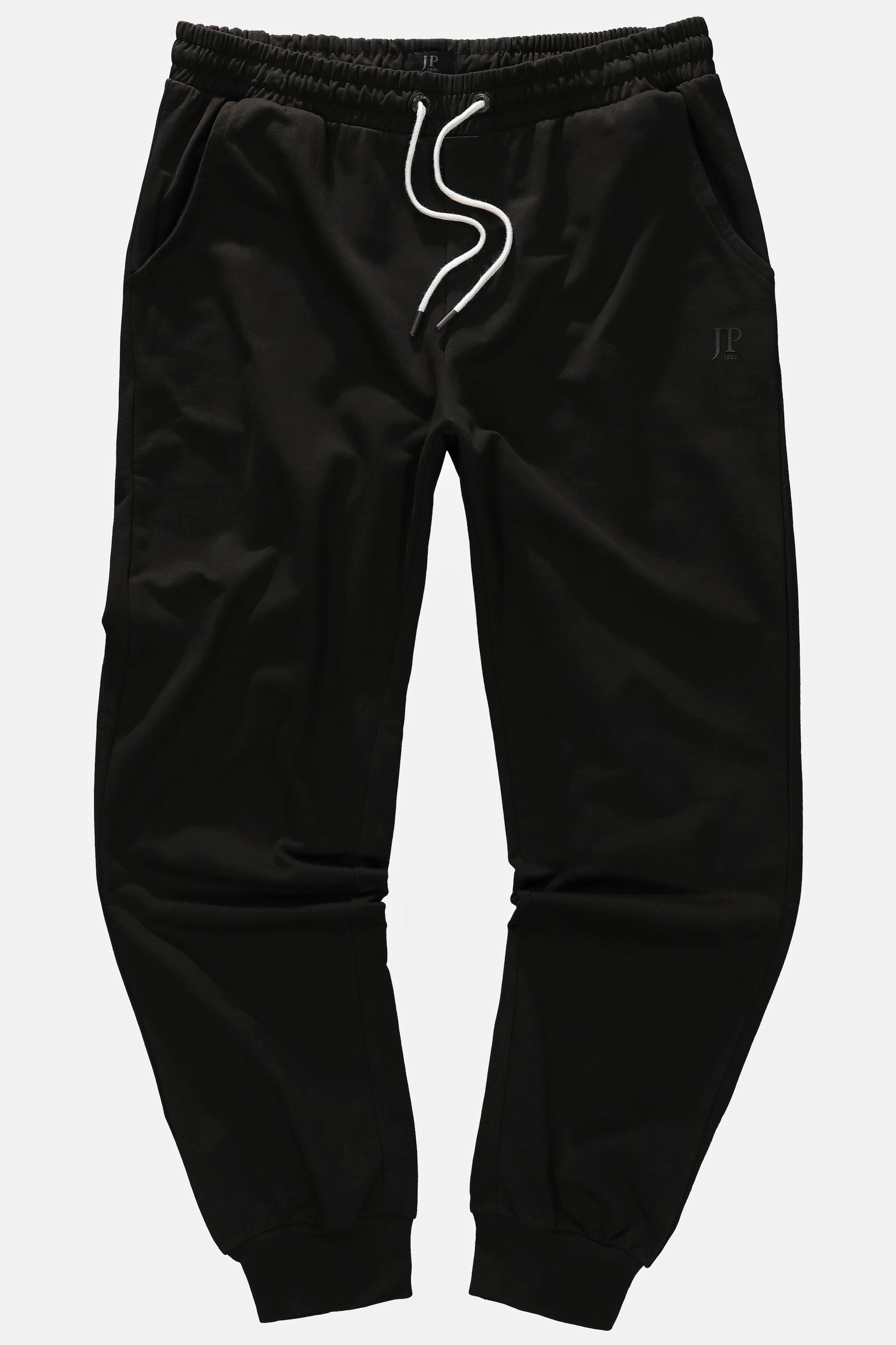 JP1880  Pantalon en molleton# Basic, style jogging, à 2 poches et taille élastique - coupe Modern Fit 