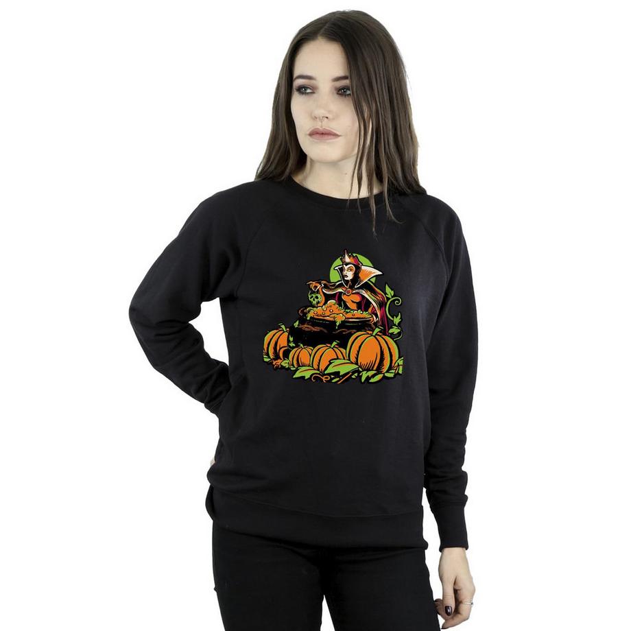 Disney Sweatshirt Halloween Imprimé Citrouille  