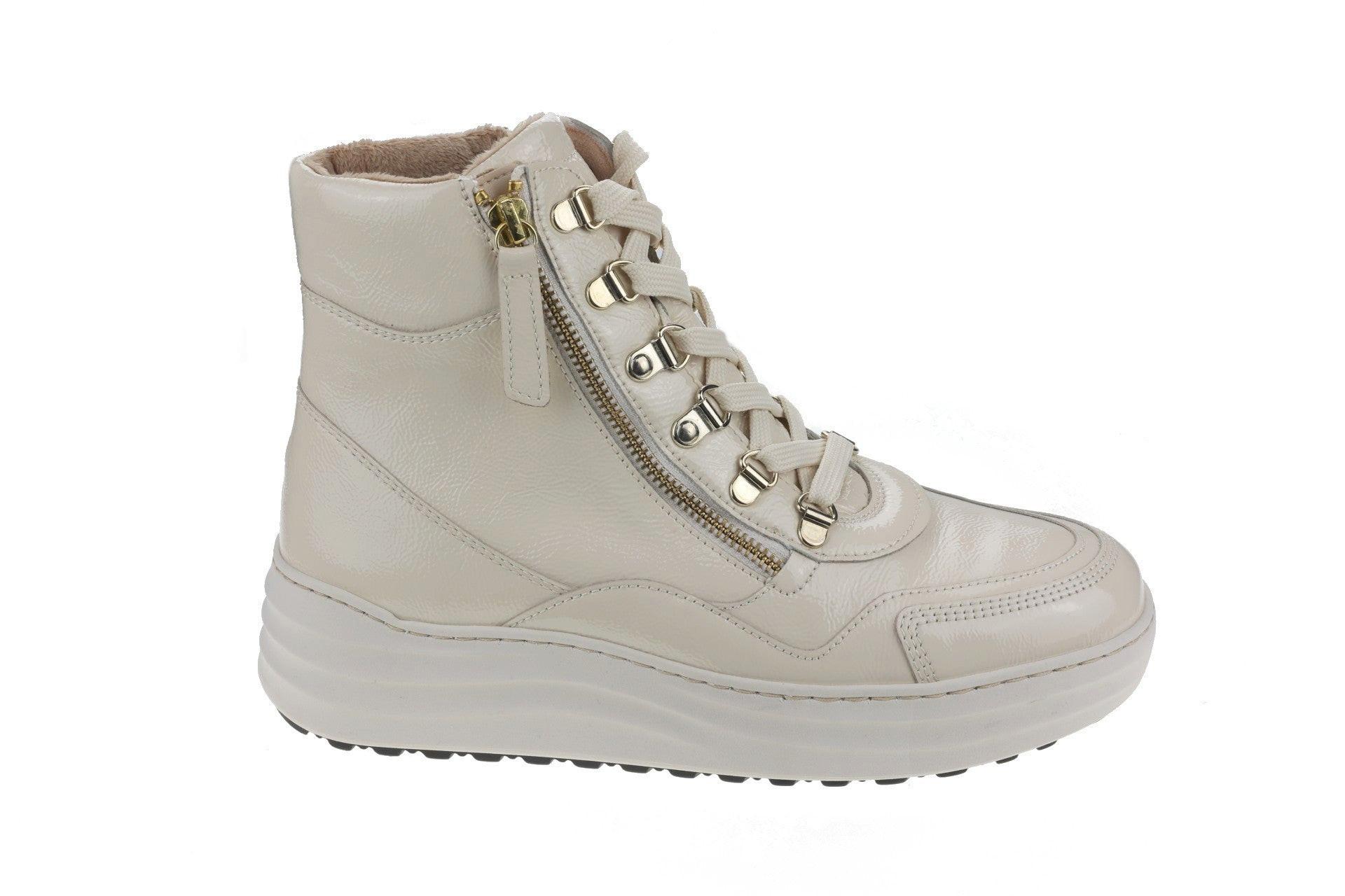 Image of 76.568.90 - Leder Stiefelette Unisex Offwhite 41