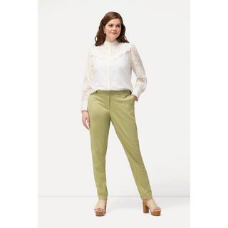 Ulla Popken  Pantalon chino Rena, jambe carotte, taille confortable, stretch 